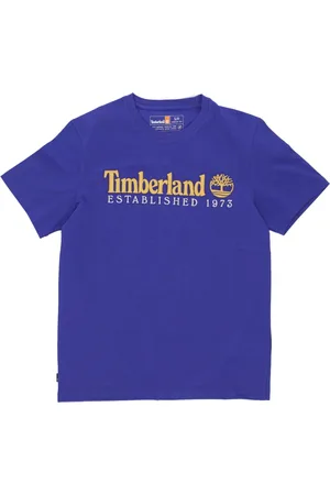 Timberland Koszulki, Kobieta, Niebieski, S, 1973 Clematis Tee dla Kobiet