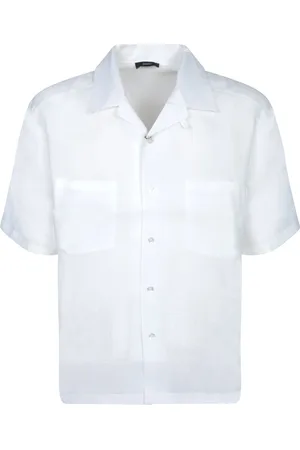HERNO Koszule, Mężczyzna, Biały, L, Białe T-shirty i polo dla mężczyzn