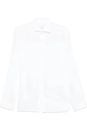 Xacus Koszule, Mężczyzna, Biały, 2XL, Biała Koszula z Guzikami Długi Rękaw