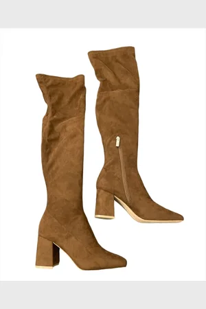 Steve Madden Buty, Kobieta, brązowy, 40 EU, Zamsz, Luksusowe kozaki za kolano