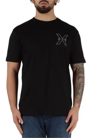 John Richmond Koszulki, Mężczyzna, Czarny, L, Pablo T-Shirt Krótki Rękaw Czarny
