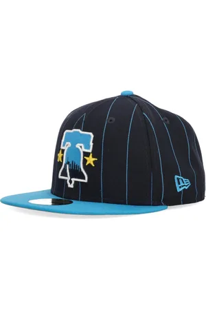 New Era Akcesoria, Mężczyzna, Wielobarwność, ONE SIZE, Philadelphia Phillies Flat Brim Cap