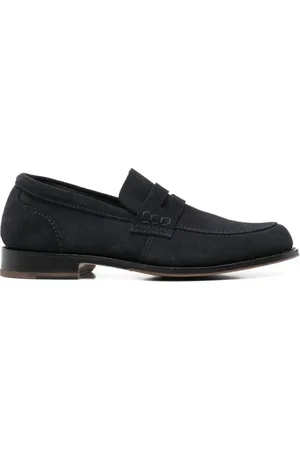 TRICKERS Buty, Mężczyzna, Czarny, 43 EU, Klasyczny Skórzany Mokasyn