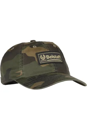 Belstaff Akcesoria, unisex, Wielobarwność, ONE SIZE, Bawełna, Weekender Camo Baseball Cap