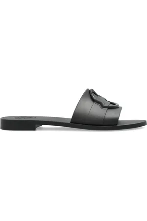 Moncler Buty, Kobieta, Czarny, 35 EU, Eleganckie Sandały Letnie