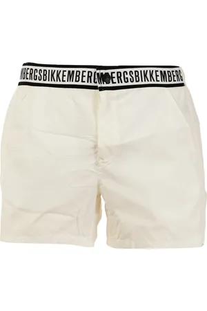 Bikkembergs Stroje kąpielowe, Mężczyzna, Biały, L, Męskie Boardshorts