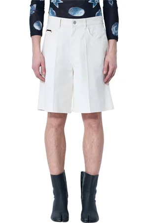 Marni Szorty, Mężczyzna, Biały, W32, Mid Rise Bermuda Shorts