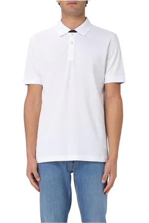 FAY Koszulki, Mężczyzna, Biały, 2XL, Białe T-shirty i Polosy