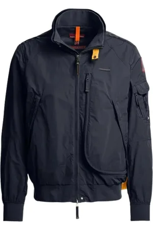 Parajumpers Kurtki, Mężczyzna, Niebieski, XL, Niebieska Kurtka Bomber Fire Spring
