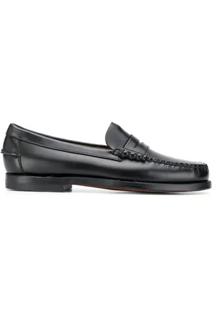 SEBAGO Buty, Kobieta, Czarny, 37 1/2 EU, Czarne Skórzane Sandały wsuwane