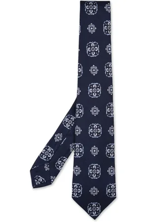 Kiton Akcesoria, Mężczyzna, Niebieski, ONE SIZE, Niebieski Jedwabny Elegancki Szalik