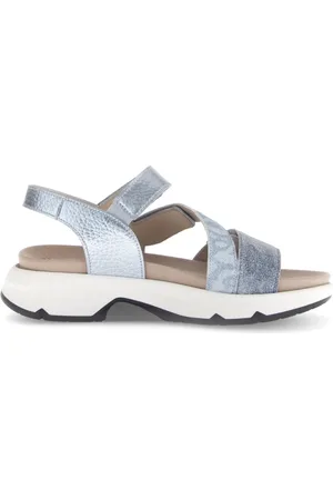 Gabor Buty, Kobieta, Niebieski, 40 EU, Wygodne damskie sandały do chodzenia