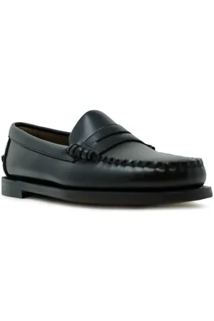 SEBAGO Buty, Kobieta, Czarny, 36 1/2 EU, Czarne skórzane baleriny eleganckie buty