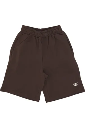 Caterpillar Szorty, Mężczyzna, brązowy, L, Logo Oversized Short Suit