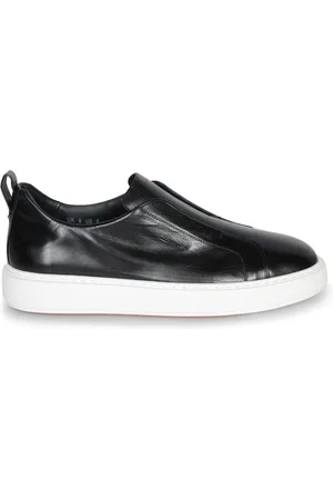 santoni Buty, Mężczyzna, Czarny, 42 EU, Czarne Sneakersy dla Mężczyzn