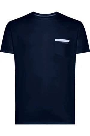 RRD Koszulki, Mężczyzna, Niebieski, L, Niebieski T-shirt z kieszenią Surflex®
