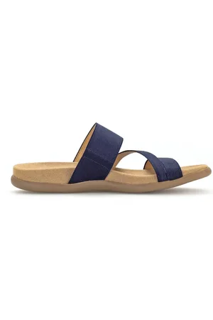 Gabor Buty, Kobieta, Niebieski, 41 EU, Niebieskie Sandały Damskie Kolekcja