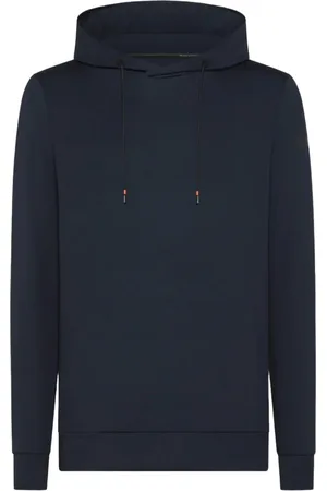 RRD Bluzy, Mężczyzna, Niebieski, S, Niebieski sweter z kapturem