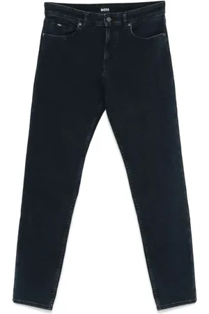 HUGO BOSS Jeansy, Mężczyzna, Niebieski, W33 L34, Denim, Jeansyy Slim Fit Denim