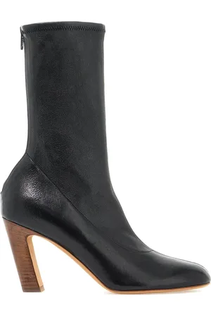 Khaite Buty, Kobieta, Czarny, 40 EU, Skóra, Apollo 85 Heeled Botki