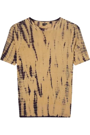 Joseph Koszulki, Kobieta, Beżowy, M, Bawełna, Dzianinowa bluzka Tie Dye