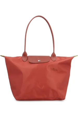 Longchamp Torebki, Kobieta, Czerwony, ONE SIZE, Zielona skórzana torba na ramię