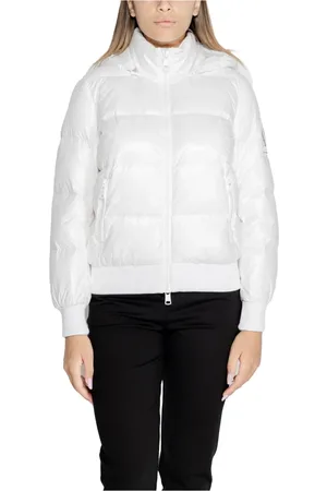 Armani Exchange Kurtki, Kobieta, Biały, S, Kolekcja płaszczy i kurtek damskich