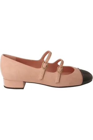 Pretty Ballerinas Buty, Kobieta, Różowy, 39 EU, Zamsz, Zamszowe Baleriny w Kolorze Nude