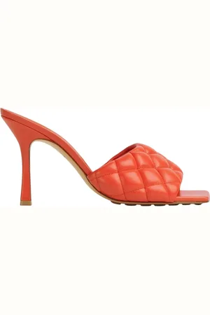 Bottega Veneta Buty, Kobieta, Czerwony, 36 EU, Cane Sunburst Sandal