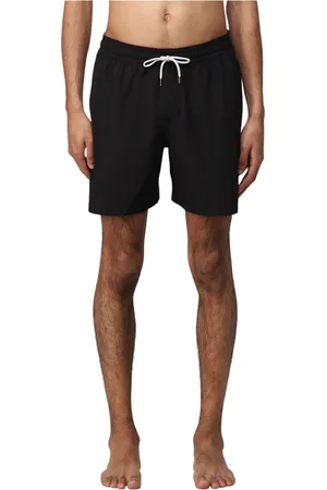 Ralph Lauren Stroje kąpielowe, Mężczyzna, Czarny, S, Poliester, Traveller Mid Trunk