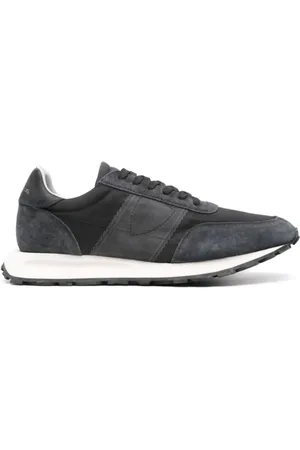 Philippe model Buty, Mężczyzna, Czarny, 44 EU, Zamsz, Buty sportowe Tour Running