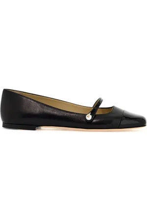 Jimmy Choo Buty, Kobieta, Czarny, 36 EU, Baleriny z Nappa Skóry