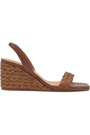 Castaner Buty, Kobieta, brązowy, 36 EU, Sandały NA Koturnie Z Koturną 8 CM