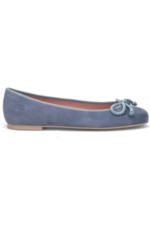 Pretty Ballerinas Buty, Kobieta, Niebieski, 36 EU, Zamsz, Rosario Baleriny z Niskim Wycięciem