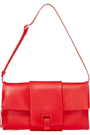 Proenza Schouler Torebki, Kobieta, Czerwony, ONE SIZE, Skóra, Torebka na ramię Flip