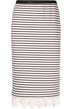 Pinko Spódnice, Kobieta, Wielobarwność, M, Nylon, Spódnica Chioggia