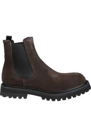 Premiata Buty, Mężczyzna, brązowy, 44 EU, Skóra, Kalosze Sztyblety Horse Chelsea