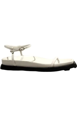 Proenza Schouler Buty, Kobieta, Biały, 39 EU, Skóra, Płaskie sandały