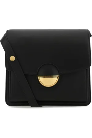Proenza Schouler Torebki, Kobieta, Czarny, ONE SIZE, Skóra, Czarna skórzana torebka na ramię Dia