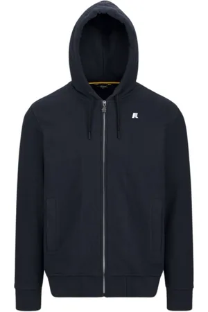 K-Way Bluzy, Mężczyzna, Niebieski, M, Niebieska Bluza Felpa