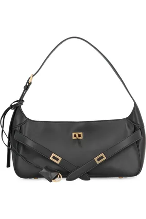 Balenciaga Torebki, Kobieta, Czarny, ONE SIZE, Len, Mała skórzana torba na ramię