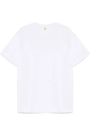 Peuterey Koszulki, Mężczyzna, Biały, S, Bawełna, T-shirt z logo i okrągłym dekoltem
