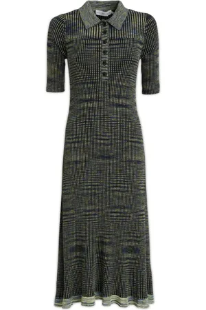 Proenza Schouler Sukienki, Kobieta, Szary, L, Abiti Maxi Dress