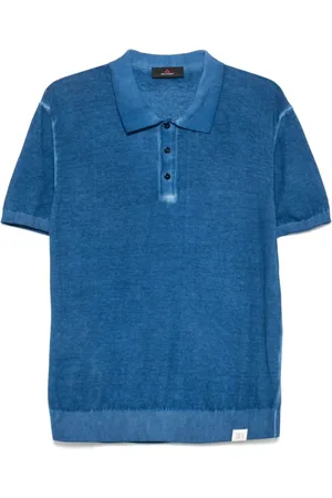 Peuterey Koszulki, Mężczyzna, Niebieski, L, Bawełna, Błękitny T-Shirt