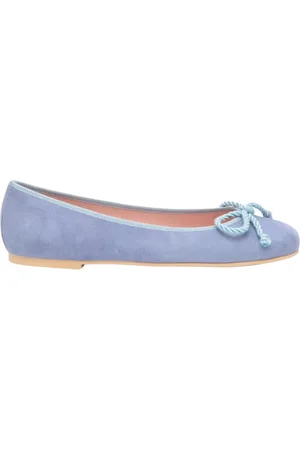 Pretty Ballerinas Buty, Kobieta, Niebieski, 38 EU, Denim, Denimowe Baleriny z Niebieskiego Zamszu