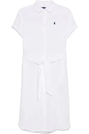 Ralph Lauren Sukienki, Kobieta, Biały, L, Biała Sukienka