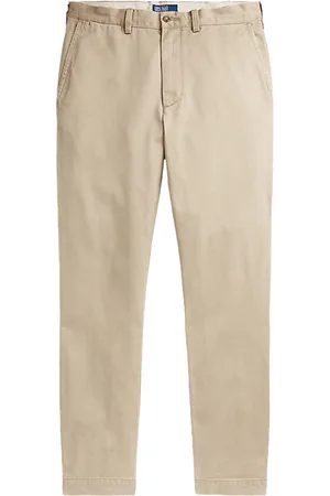 Ralph Lauren Spodnie, Mężczyzna, Beżowy, W40 L34, Bawełna, Stylowe Spodnie