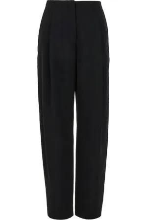 Proenza Schouler Spodnie, Kobieta, Czarny, S, Bawełna, Szerokie spodnie