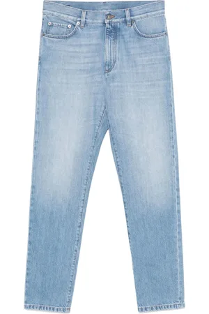 Ermenegildo Zegna Jeansy, Mężczyzna, Niebieski, W34, Denim, Klasyczne Jeansyy Denim