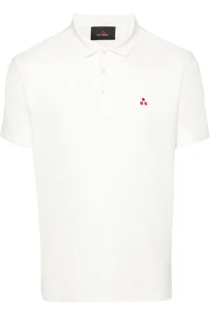 Peuterey Koszulki, Mężczyzna, Biały, 3XL, Bawełniana koszulka polo